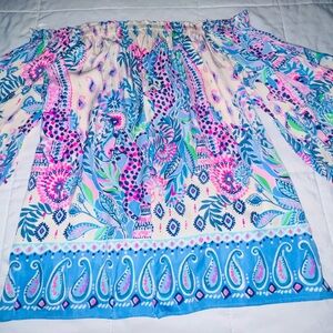 Lily Pulitzer Off-Shoulder Blouse